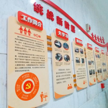PVC创意造型文化墙